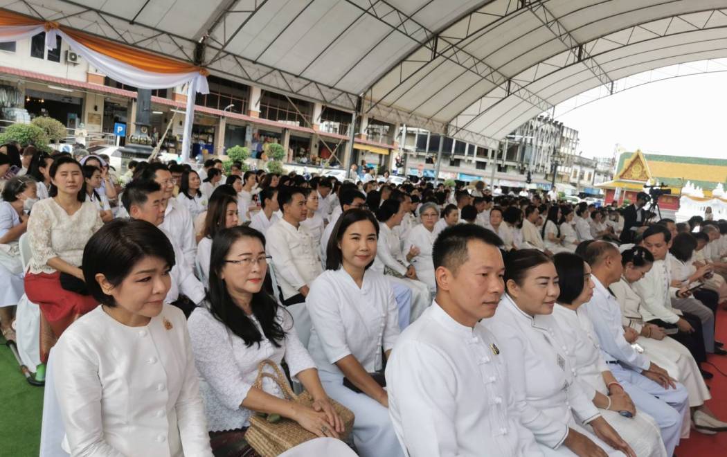 ศวพ.ภาคเหนือตอนบน ร่วมพิธีสมโภชมณฑปพระพุทธนิรโรคันตรายชัยวัฒน์จตุรทิศ (หลวงพ่อดำ) และบวงสรวงศาลหลักเมืองลำปาง